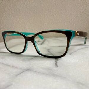 Kate Spade Eyeglasses Jeri KL3 Aqua / Tortoise Frame 50-16-140